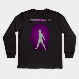 Cristiano ronaldo Kids Long Sleeve T-Shirt